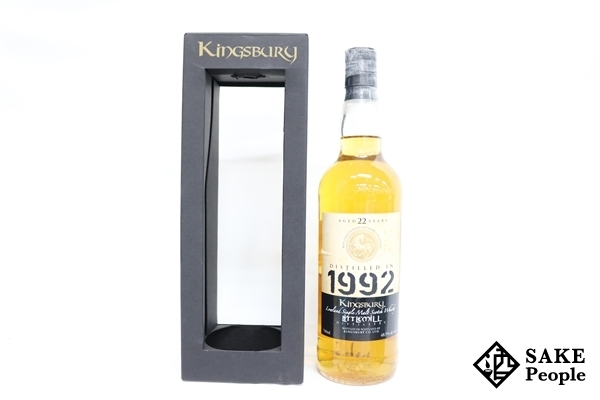 人気セール，新品 注目 キングスバリー リトルミル 1992 22年 700ml 48.5% 箱 スコッチ(ローランド)｜売買されたオークション情報、yahooの商品情報をアーカイブ公開 - オークファン シングルモルト