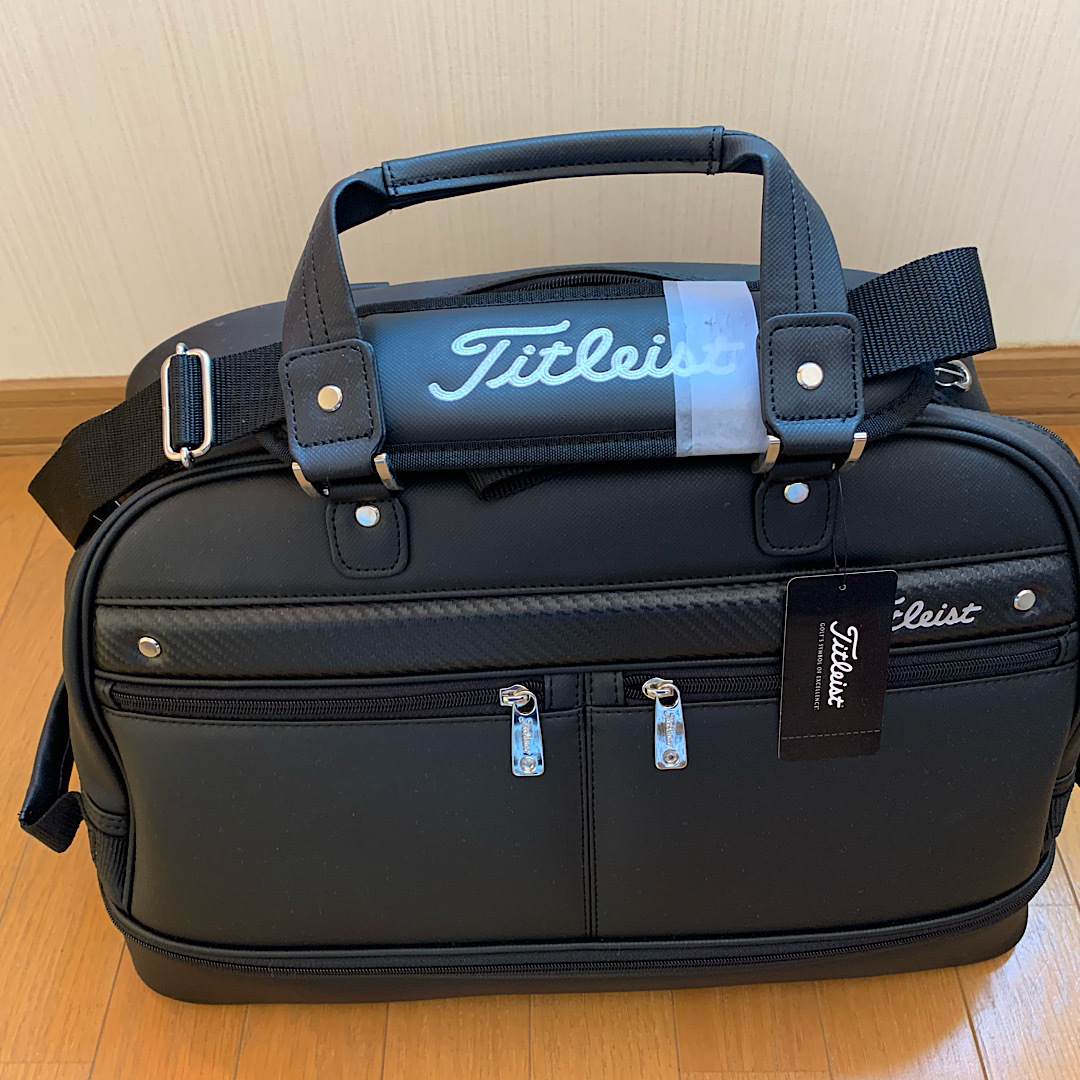  ： ：Titleist タイトリスト ボストンバッグ ブラック(タイトリスト)｜売買されたオークション情報、yahooの商品情報をアーカイブ公開 - オークファン ボストンバッグ