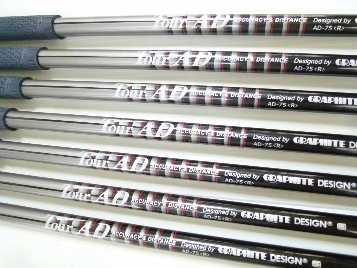 セール，大得価 高級カスタム ブリヂストン TOURSTAGE X-BLADE FORGED TourAD 4#-Pw 7本セット(ブリヂストン)｜売買されたオークション情報、yahooの商品情報をアーカイブ公開 - オークファン 男性右きき用