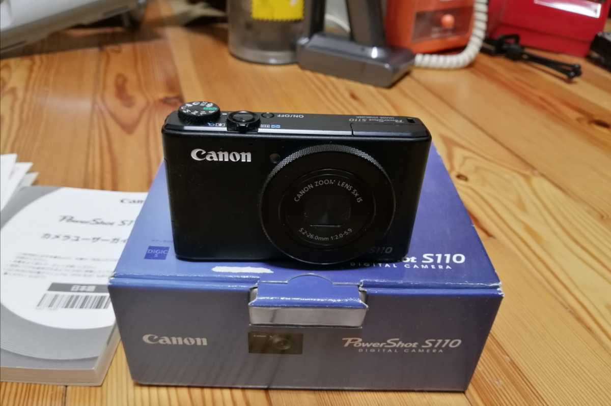 PowerShot S110 Canon キヤノン Camera コンデジ Digital デジタル 