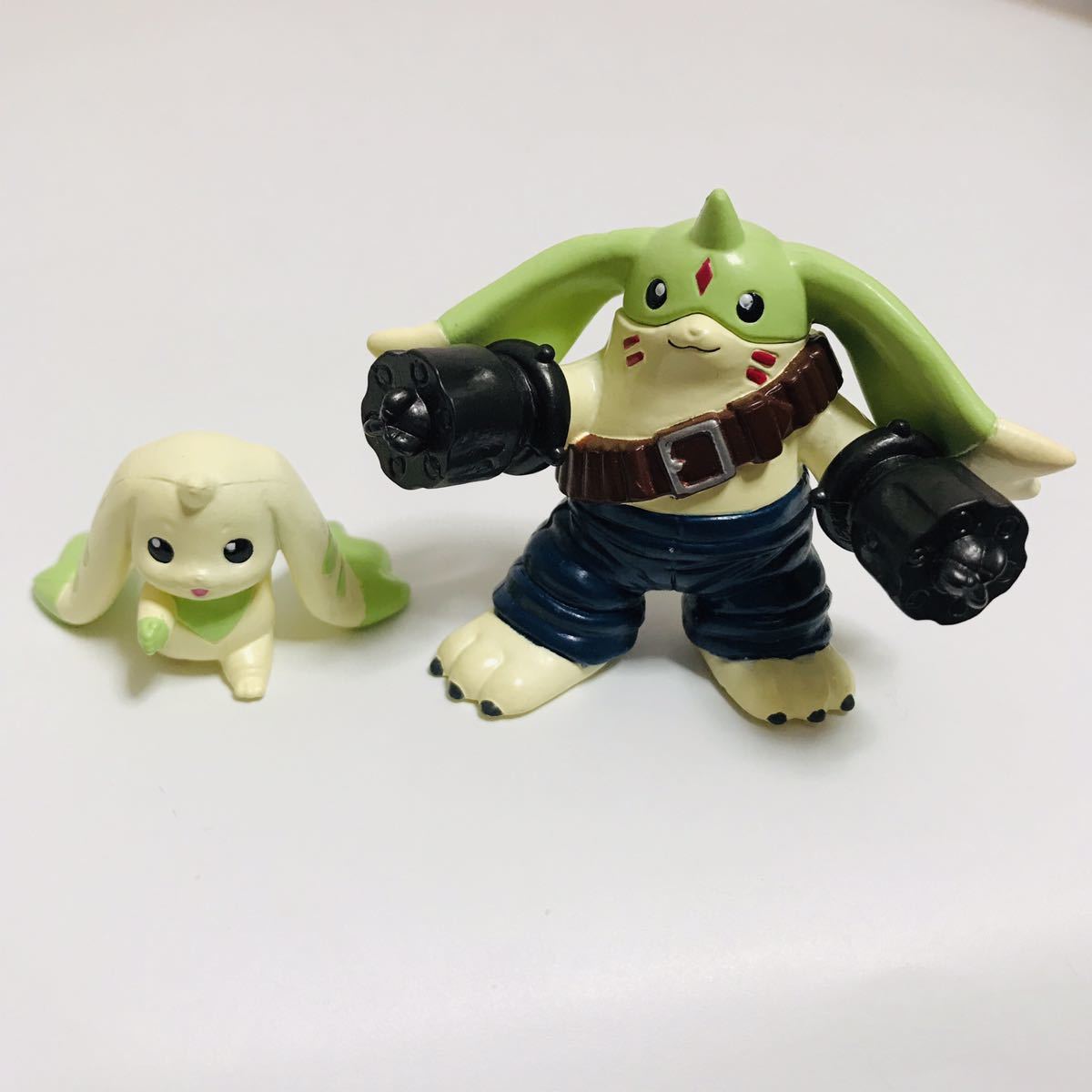 美品】デジモン フィギュア 2体セット テリアモン ガルゴモン 希少 