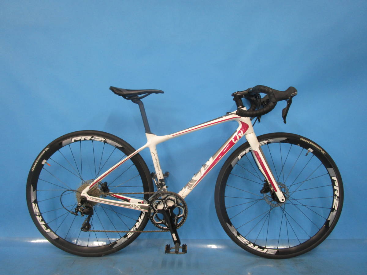  大阪西淀 GIANT AVAIL ADVANCED 2 カーボン 105 油圧ディスク ロード 700Ｃ 2&times;11 STIレバー ジャイアント アヴェイル 自転車 J24(440mm未満)｜売買されたオークション情報、yahooの商品情報をアーカイ 440mm未満