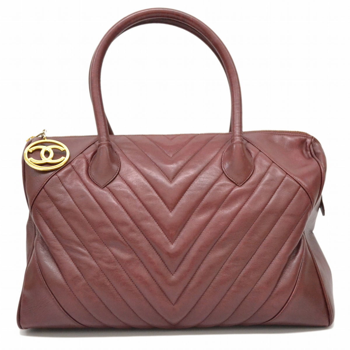 正規代理店商品 本物 CHANEL シャネル CC COCO ココマーク シェブロン
