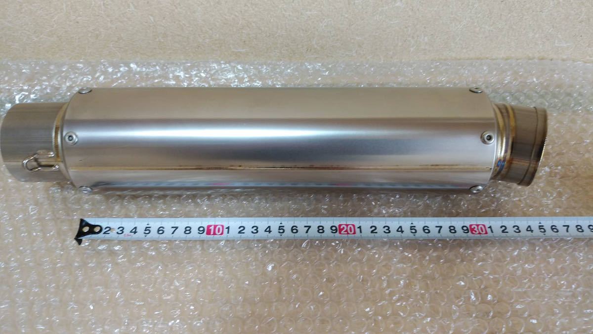 サイレンサー チタン 汎用 | φ60.5 60.5パイ 60.5 スリップオン チタン 