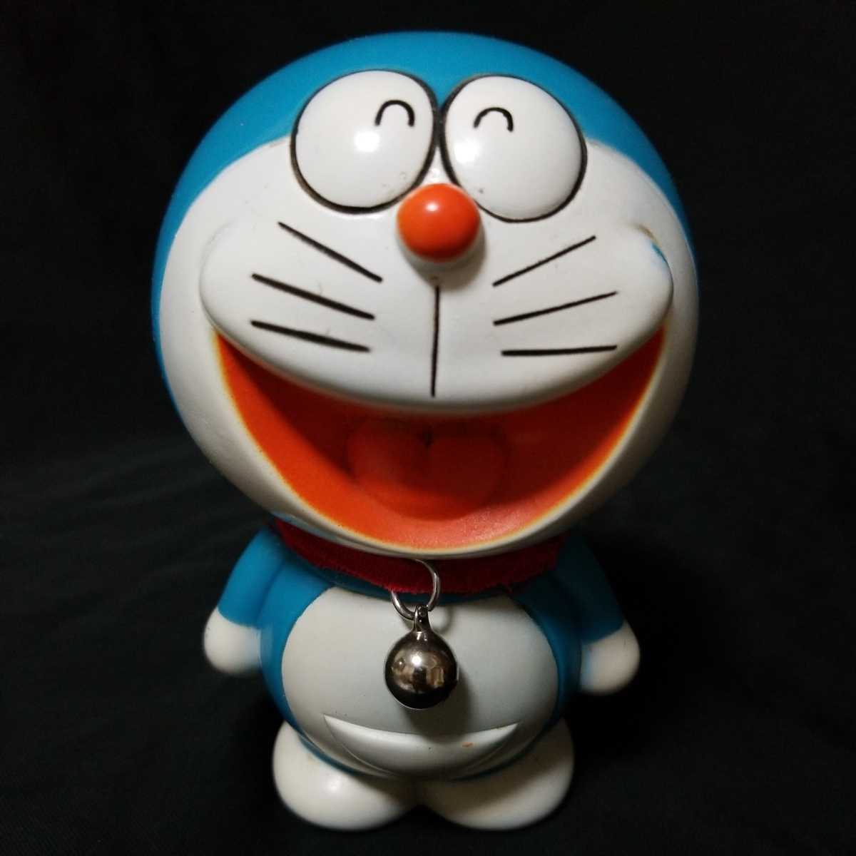 1979年 パトラ ドラえもん ソフビ 貯金箱 昭和レトロ パトラ ドラえもん ソフビ 貯金箱 12cm 大型タイプ 当時物 昭和レトロ