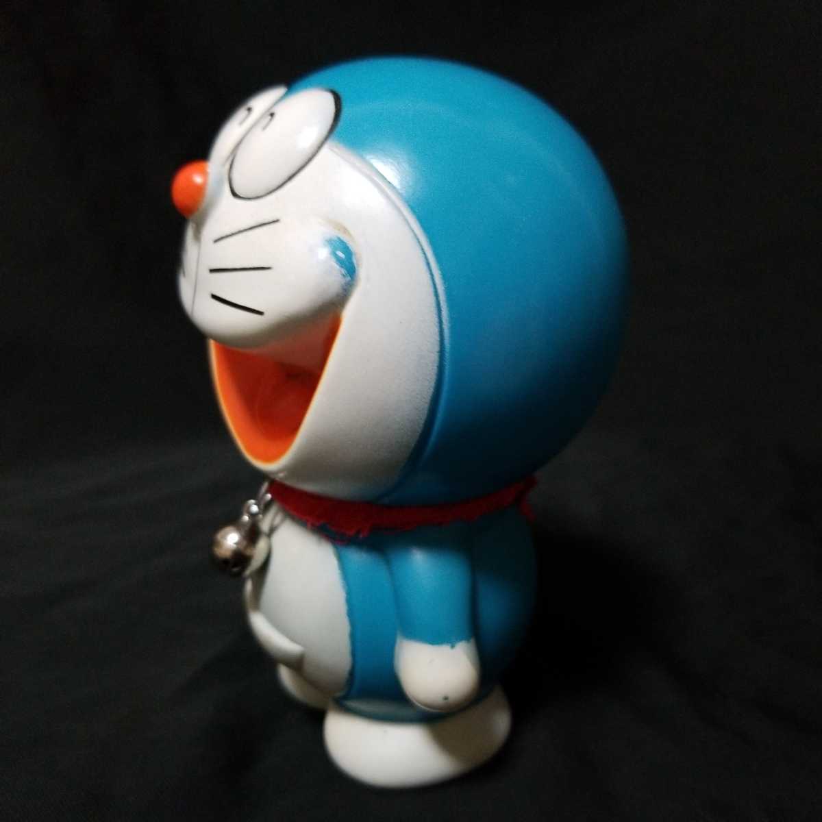 パトラ ドラえもん ソフビ 貯金箱 12cm 大型タイプ 当時物 昭和レトロ