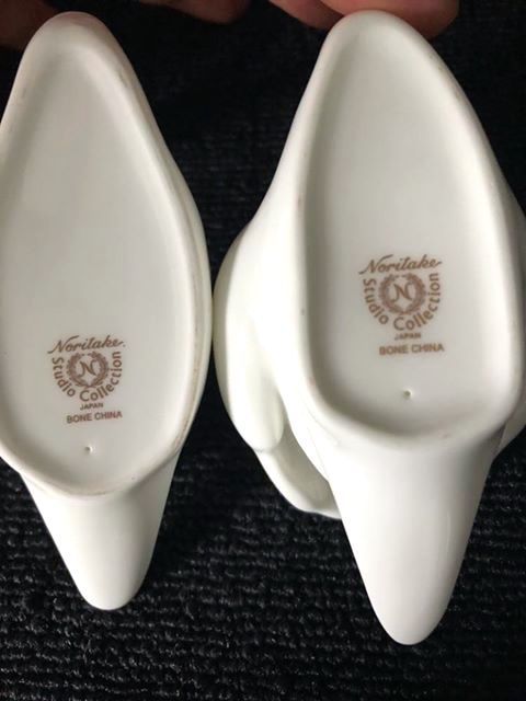 インテリア小物 ノリタケ スタジオコレクション 白鳥 フィギュリン 美品