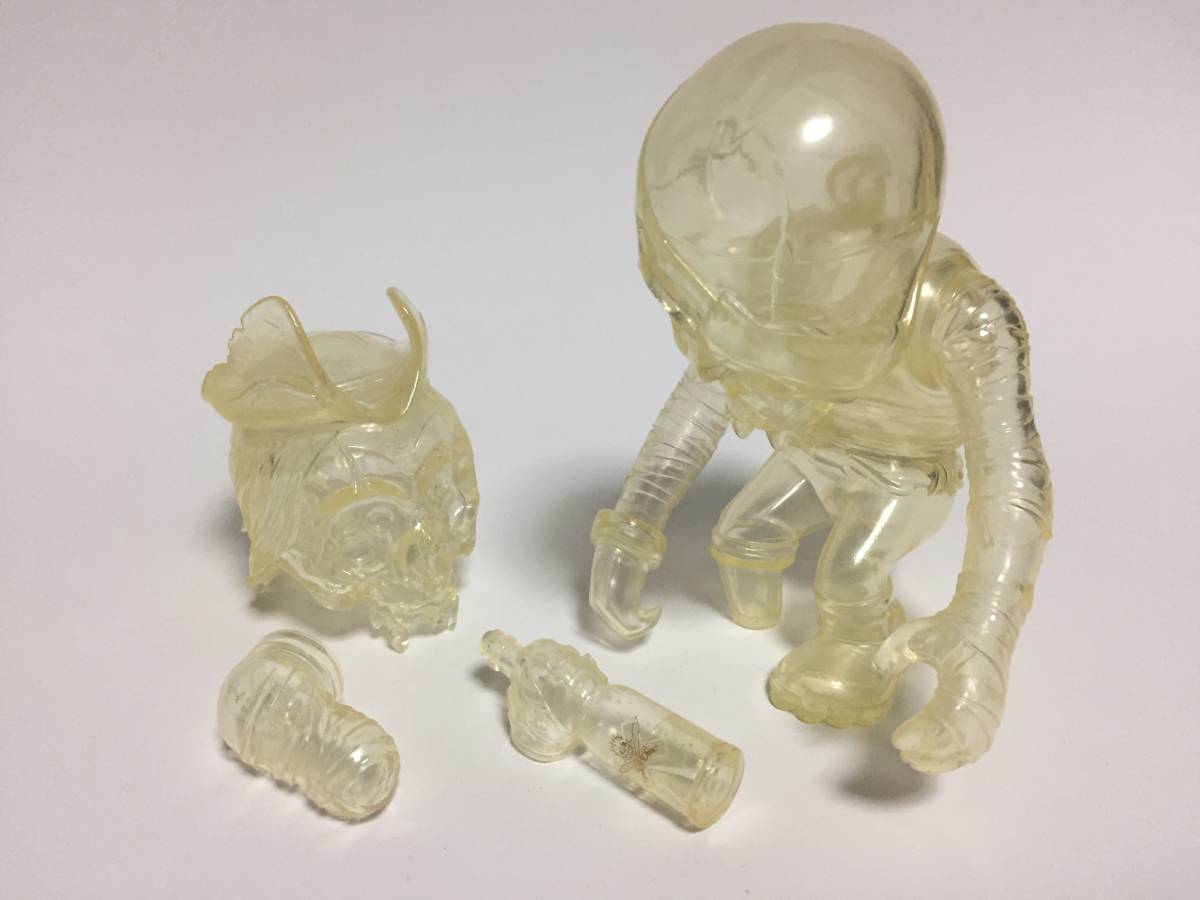 Skullpirate Skullcaptain Skeletal Clear Duo Set Pushead パスヘッド 