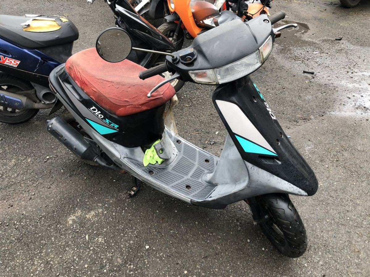 ホンダ DIO af18 現状 エンジンかかる ディオ AF25 sr? 旧車 珍車