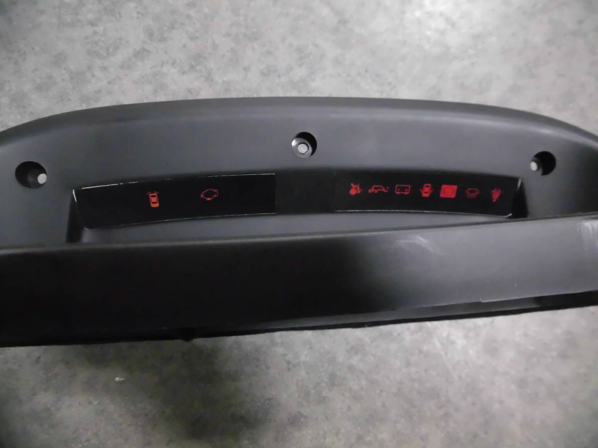 セルシオUCF10スピード メーターカバー純正パネル警告板チェックランプ