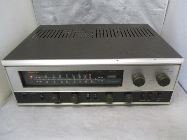SAX-300　SANSUI　真空管式レシーバー　回路図付き