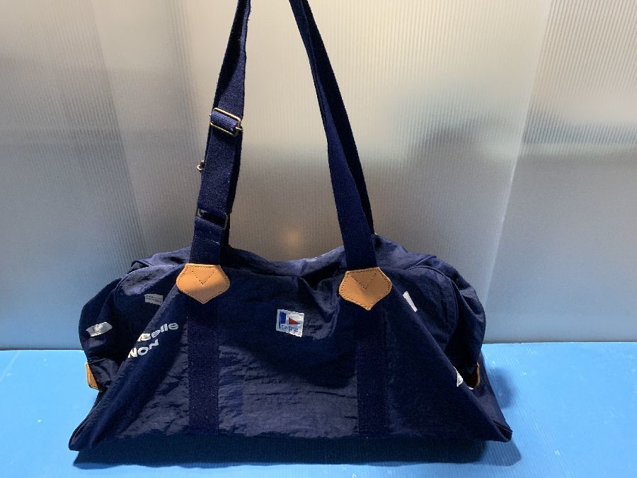 Papas パパス ボストンバッグ ネイビー 大型 旅行 ゴルフに