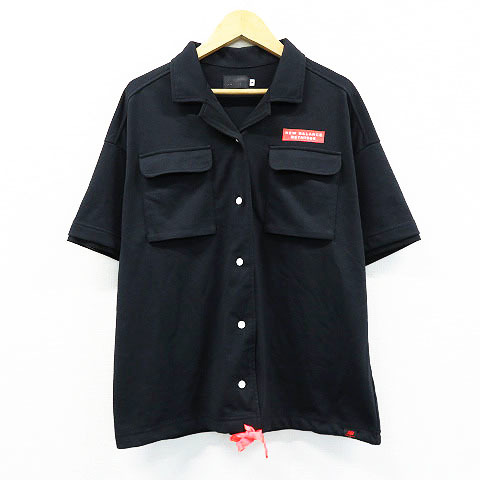 【100%新品，SALE】 NEW BALANCE ニューバランス 2019年モデル 半袖シャツ ブラック系 2 240001389498 ゴルフウェア レディース(その他)｜売買されたオークション情報、yahooの商品情報をアーカイブ公開 - オークファン シャツ