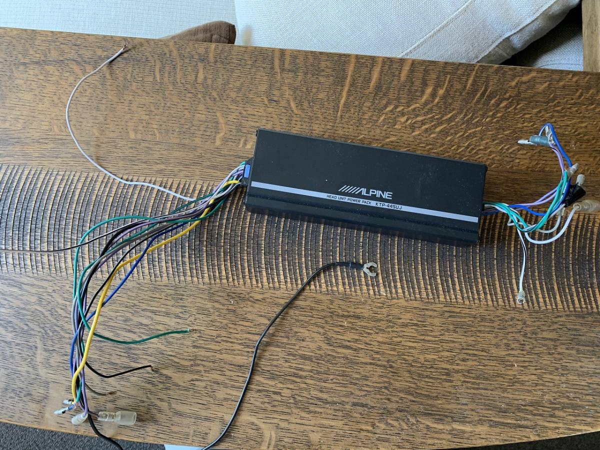 Alpine アルパイン(ALPINE) KTP-445U Power Pack デジタルパワーアンプ