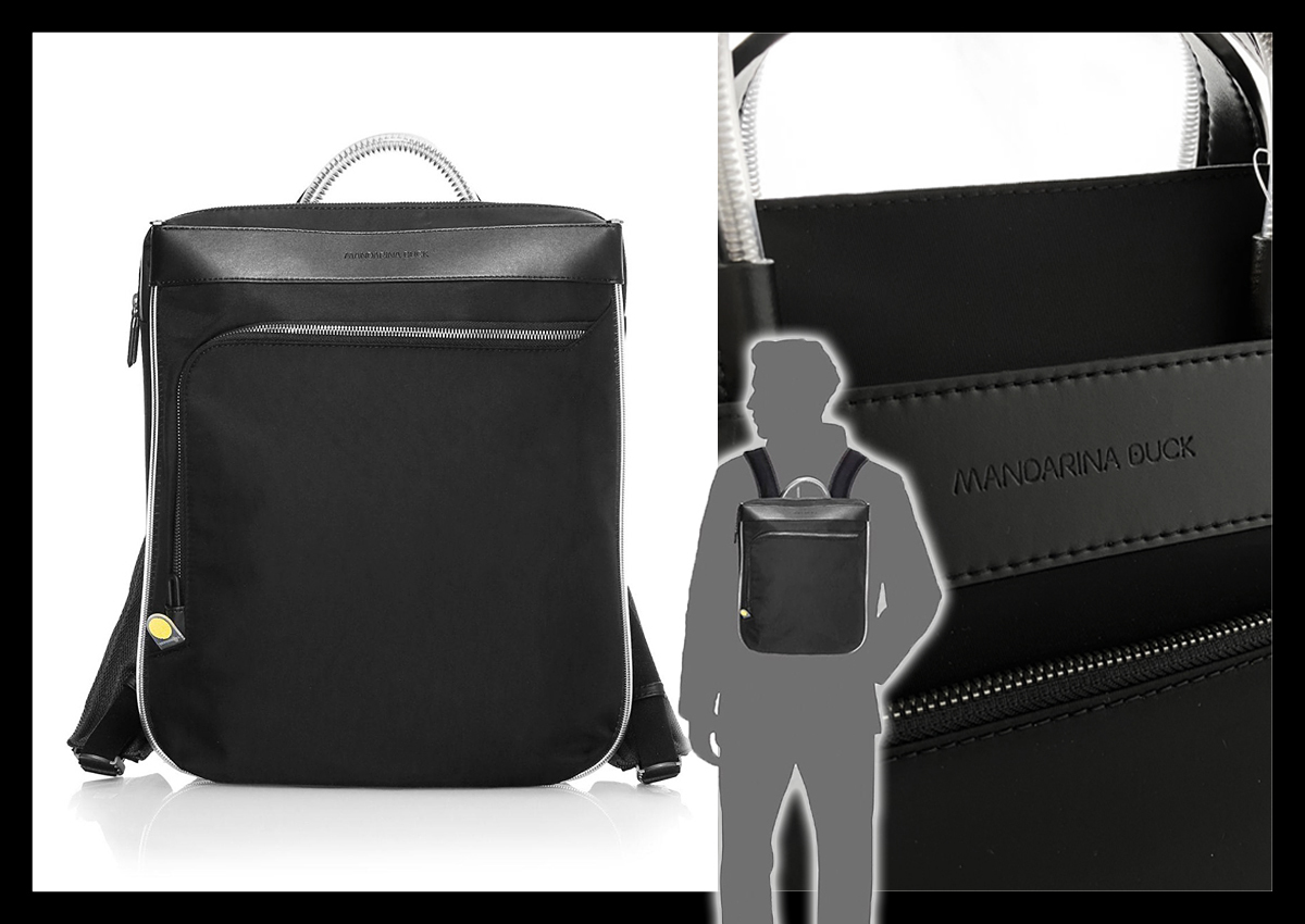 定価5.1万マンダリナダック MANDARINA DUCK 超名作“SISTEMA”モデル！多 