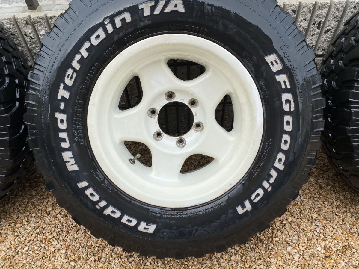 山口発　ブラッドレー V 16×8jj(-25) 6穴　4本セット　BFグッドリッチ ランクル _3