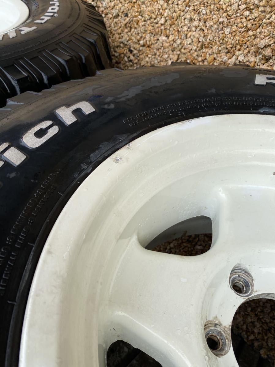 山口発　ブラッドレー V 16×8jj(-25) 6穴　4本セット　BFグッドリッチ ランクル _7