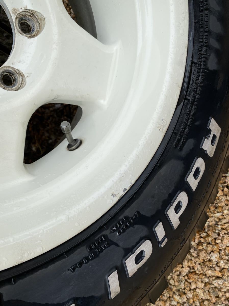 山口発　ブラッドレー V 16×8jj(-25) 6穴　4本セット　BFグッドリッチ ランクル _8