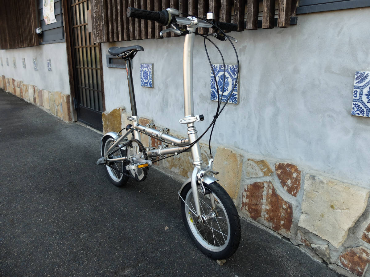 バイク技術研究所 YS-BIKE 16インチ 軽量アルミ 折り畳み自転車