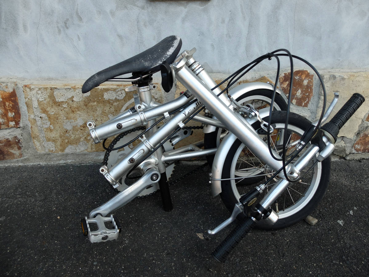 バイク技術研究所 YS-BIKE 16インチ 軽量アルミ 折り畳み自転車