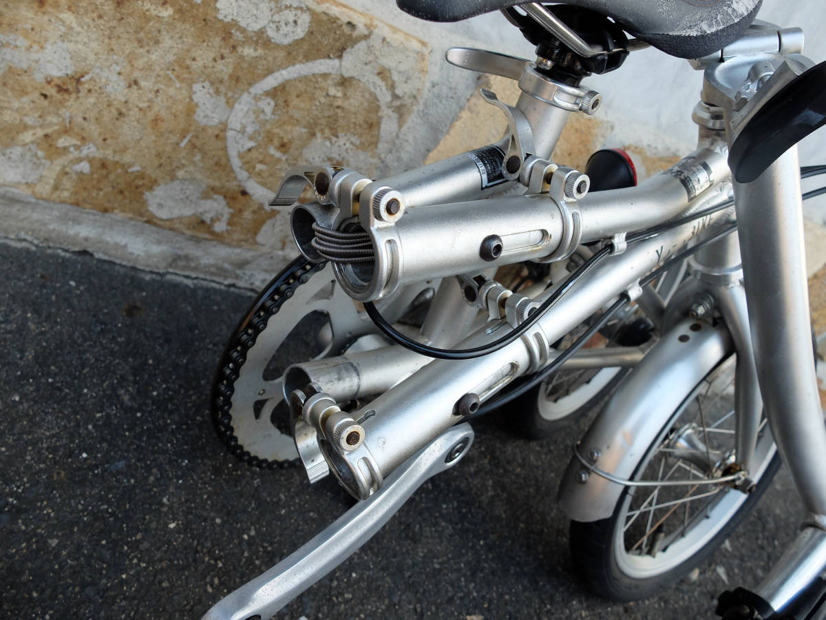 バイク技術研究所 YS-BIKE 16インチ 軽量アルミ 折り畳み自転車
