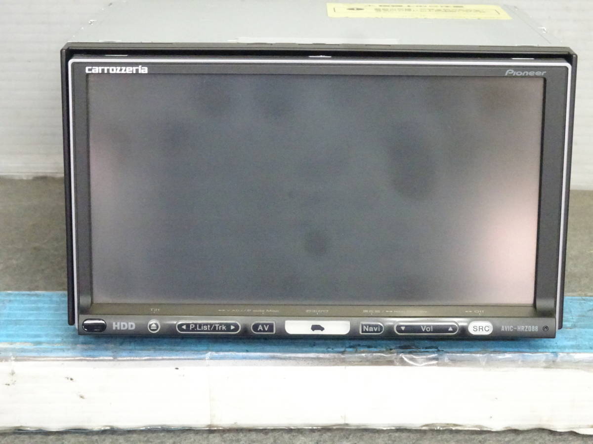 カロッツェリア　HDDナビ　AVIC-HRZ088 ジャンク品(タッチ反応スレ大)　/14翌【E0716KS-3】