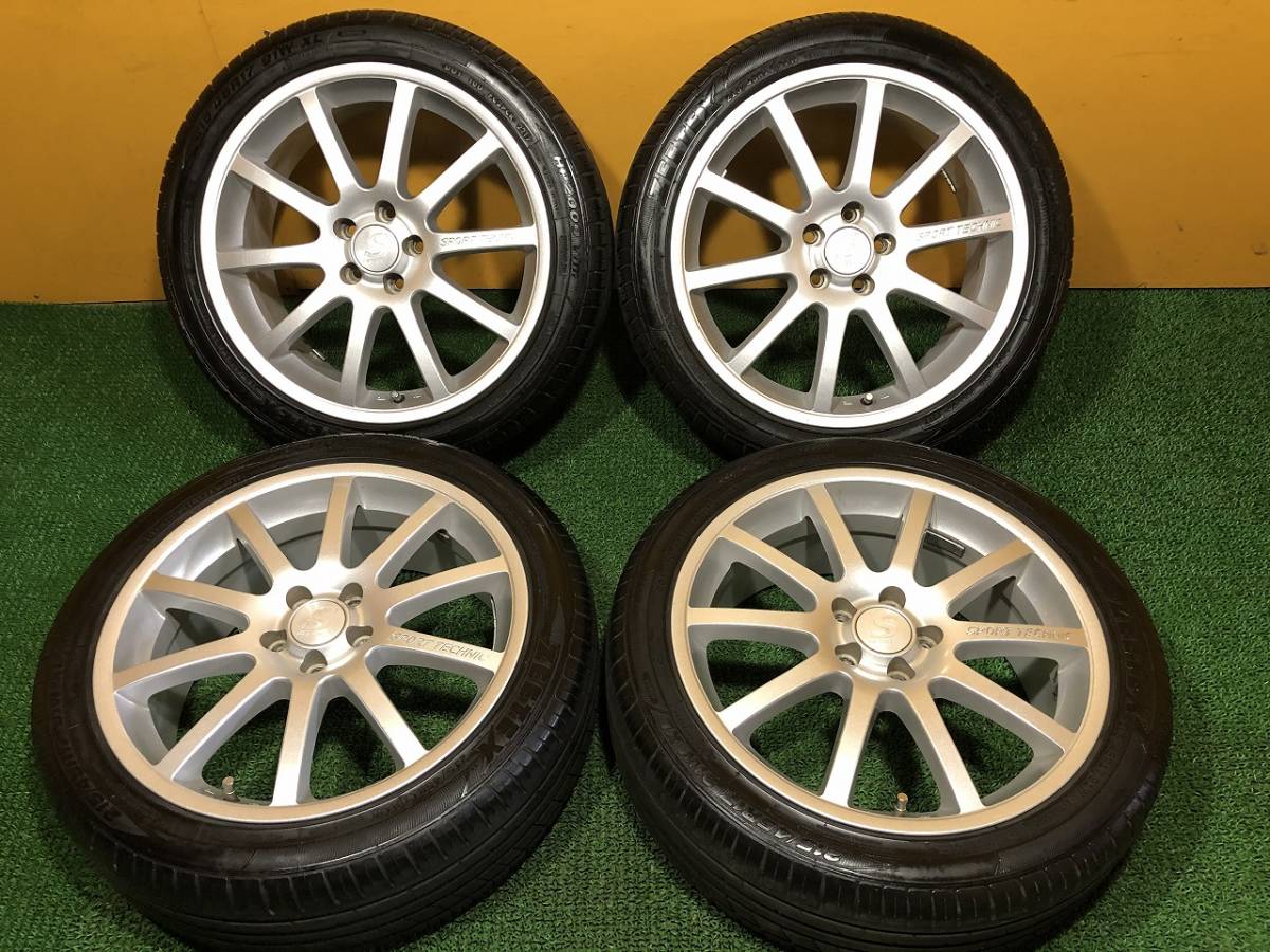 アルミホイール SPORT TECHNIC 17インチ 4本SET 会社宛 送料無料 17 