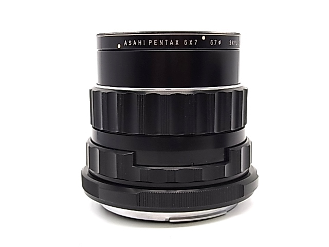 PENTAX TAKUMAR 1:2.4 / 105 フード付き g8890 SUPER-TAKUMAR 6×7 105mm 1:2.4 USED フード・フィルター付