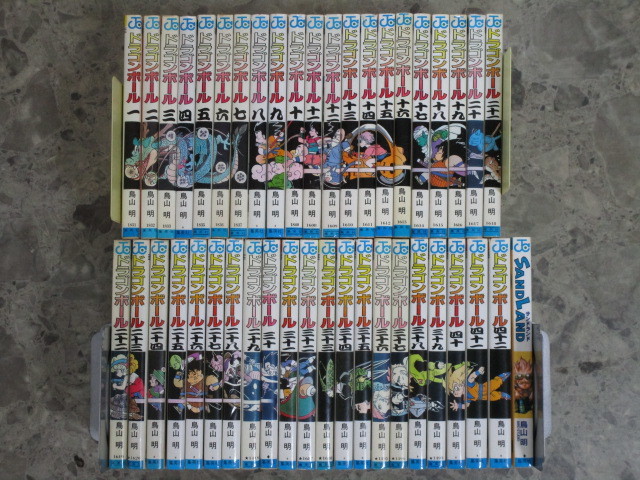 ドラゴンボール 全42巻 完結セット Sand Land サンドランド 計43冊 鳥山明 全巻 1円 全巻セット 売買されたオークション情報 Yahooの商品情報をアーカイブ公開 オークファン Aucfan Com