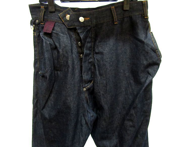 Vivienne Westwood MAN アシンメトリー超サルエルデニム パンツ