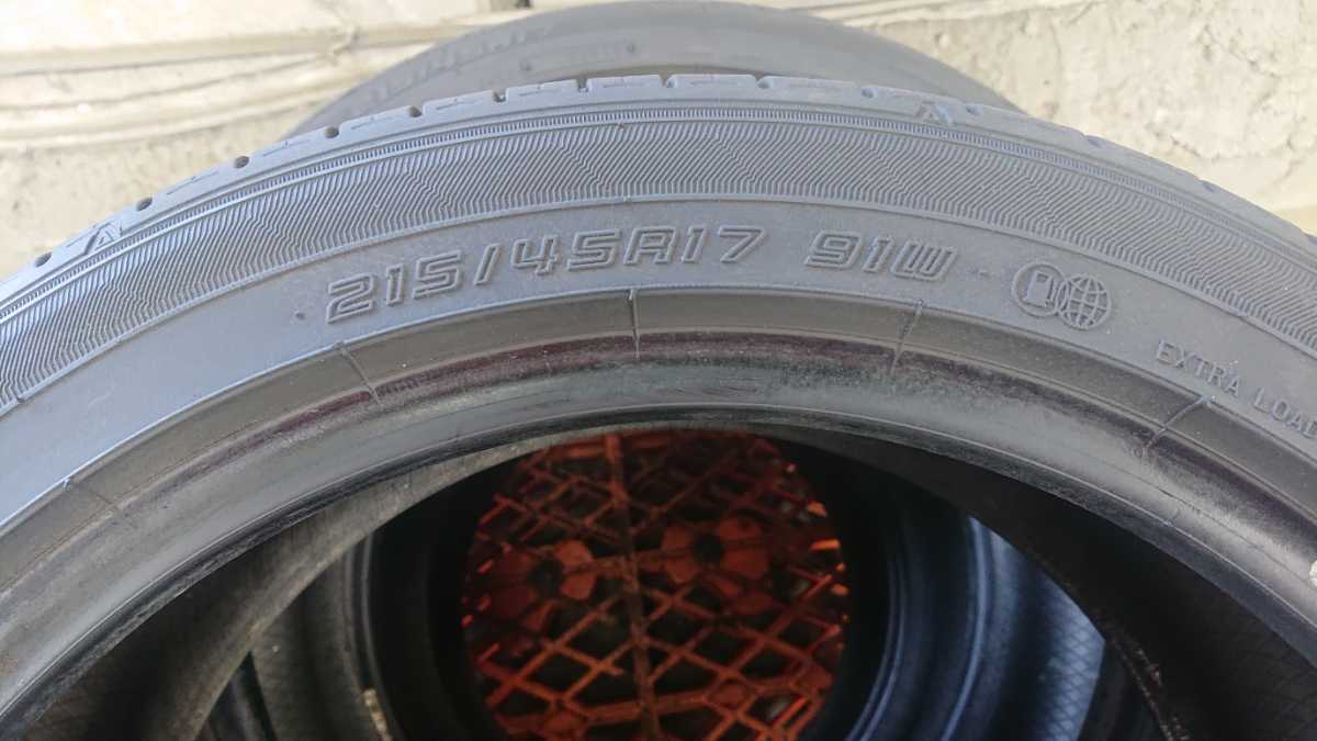 ダンロップレマン215/45r17 4本セット 2018年製 ダンロップ 0 215&frasl;45R17 DUNLOP 4本セット XL