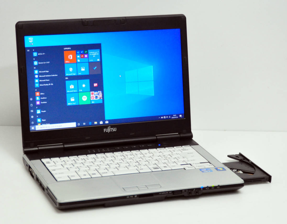 Fujitsu 富士通 LIFEBOOK， SSD 240GB， CORE i5， メモリ8GB， Win10 