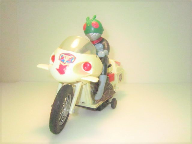 ヨネザワ 仮面ライダー サイクロン号箱付 Yahoo!オークション - : 当時