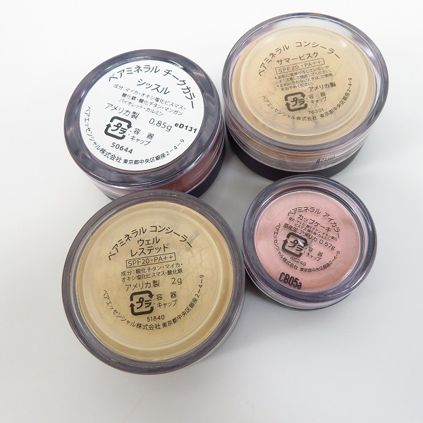 未使用含】ベアミネラル コンシーラー サマービスク/チークカラー