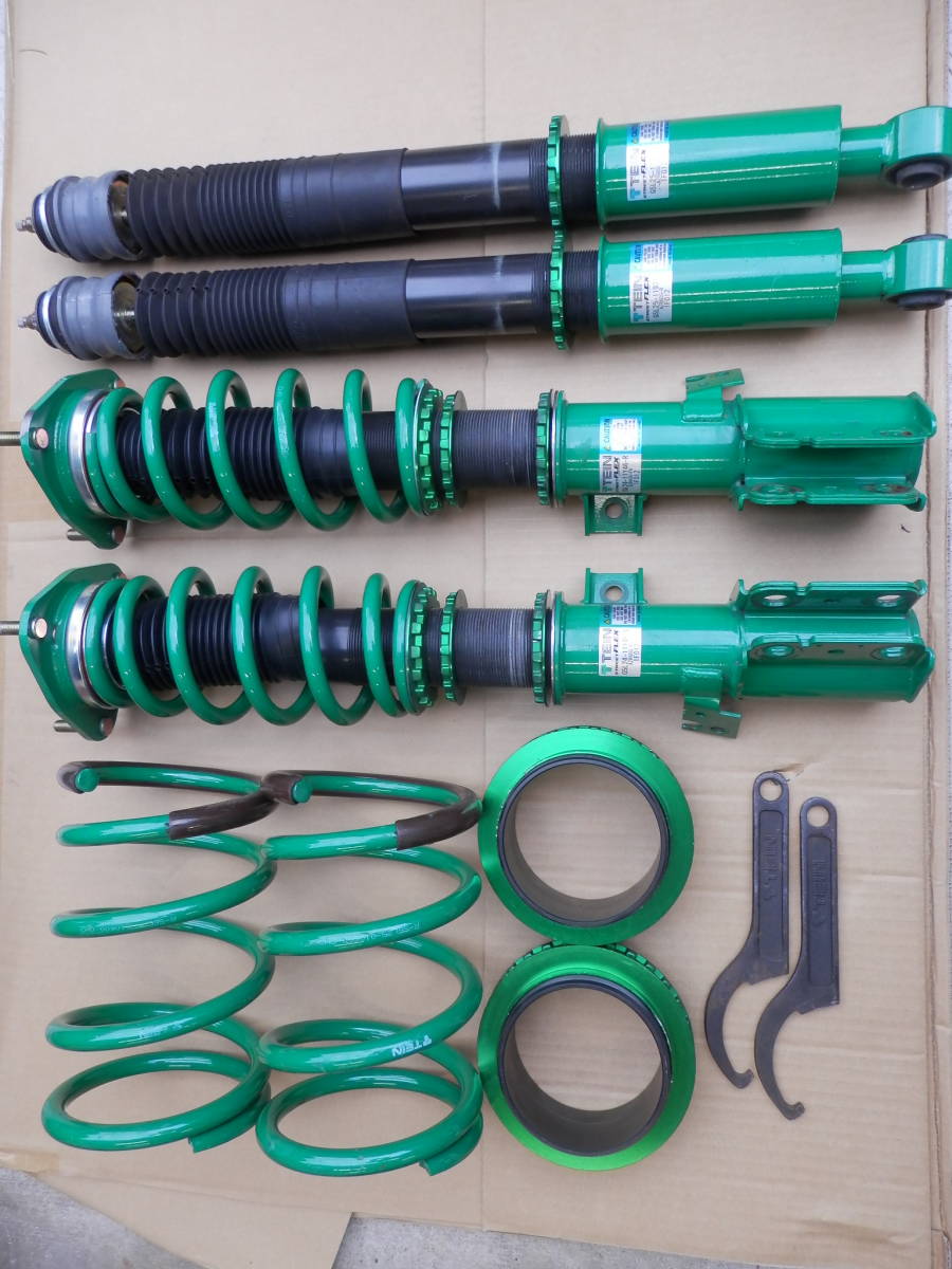 新作登場，品質保証 低走行品 極上 メンテナンスチェック＆クリーニング済 TEIN フルタップ 全長式 車高調 減衰調整 AZR60G ボクシー ノア 60 テイン AZR60(サスペンションキット（一式）)｜売買されたオークション サスペンションキット（一式）