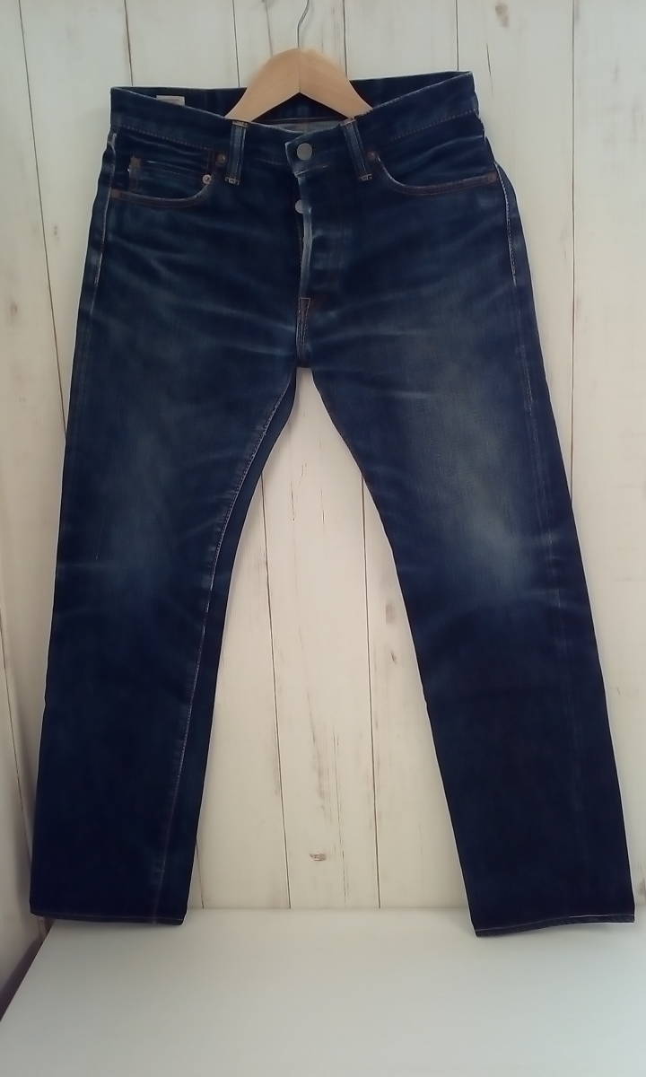 137-9817◇80【中古現状品】MOMOTORO JEANS 桃太郎ジーンズ 出陣モデル 