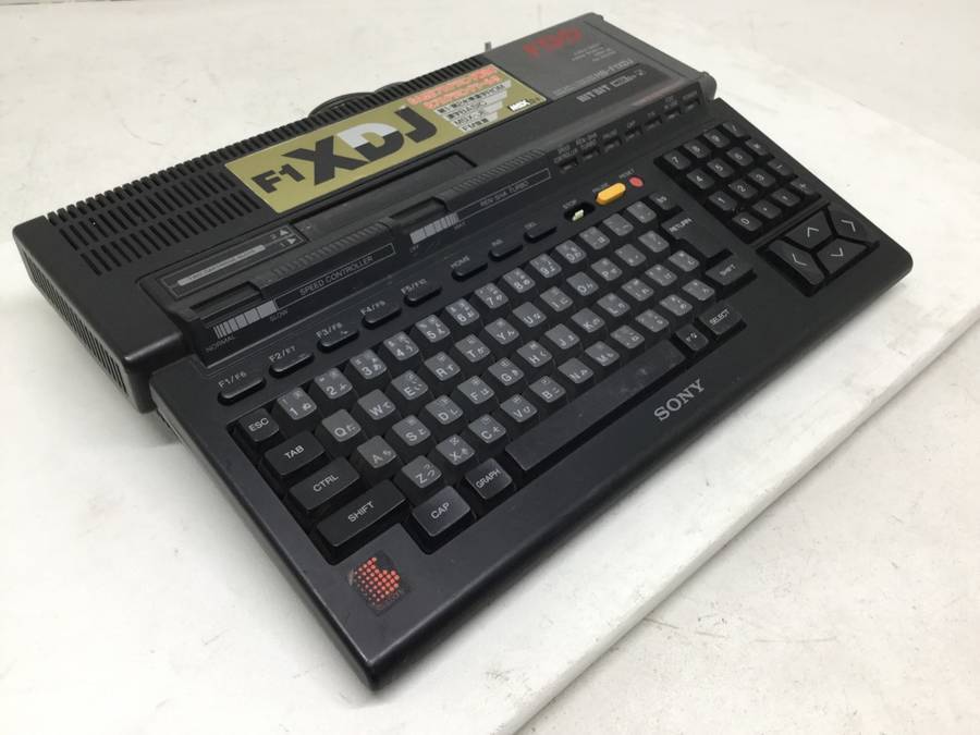 貴重 SONY HB-F1XDJ 旧型PC MSX2+ HITBIT□現状品