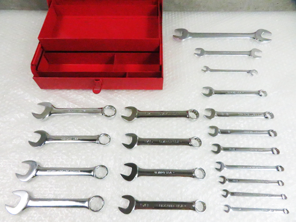  SNAP ON スナップオン オープンエンド レンチ コンビネーションレンチ まとめ 工具箱 ツールボックス 管理工具0723WFF(コンビネーションレンチ)｜売買されたオークション情報、yahooの商品情報 コンビネーションレンチ