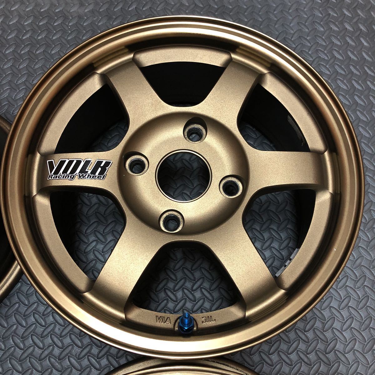 希少 RAYS VOLK Racing TE37 6.5j 14インチ +38 PCD114.3 4H レイズ 
