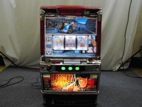  引取り歓迎 鍵付き★オリンピア パチスロ実機 俺の名はルパン三世P 中古★
