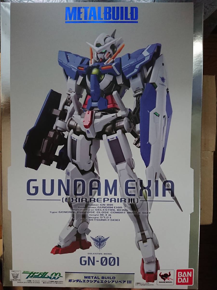 METAL BUILD メタルビルド ガンダムエクシア&エクシアリペアⅢ 再販品