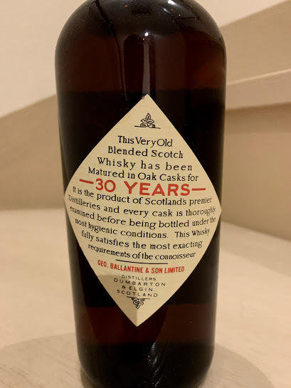 未開栓】古酒 Ballantines バランタイン 30年 VERY OLD SCOTCH WHISKY