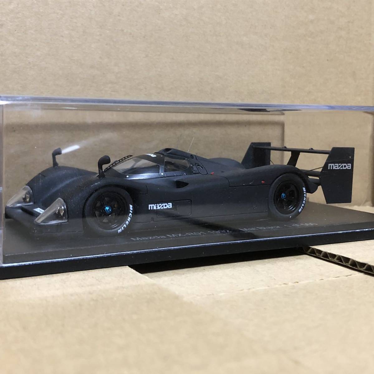 スパーク KBS050 1/43 マツダ MX-R01 1992 マットブラック ホビー