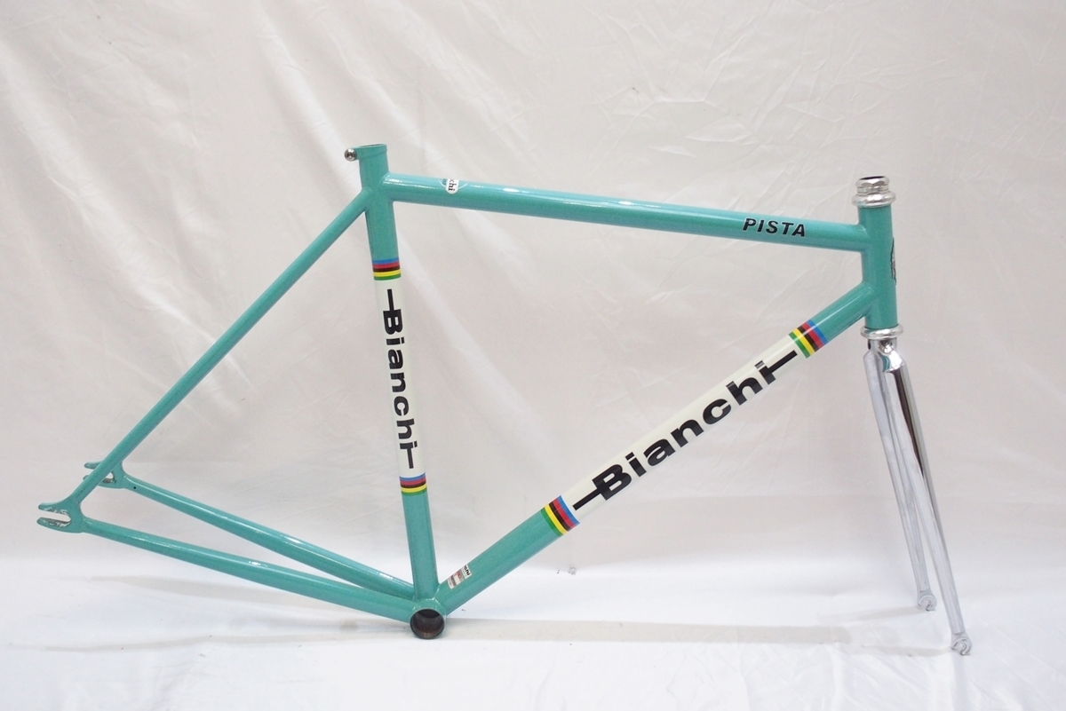 【セール，大人気】 BIANCHI ビアンキ PISTA 2011年頃 シングル ピスト フレームセット / 4119082400101S(トラックレーサー、ピスト)｜売買されたオークション情報、yahooの商品情報をアーカイブ公開 - オークファン トラックレーサー、ピスト