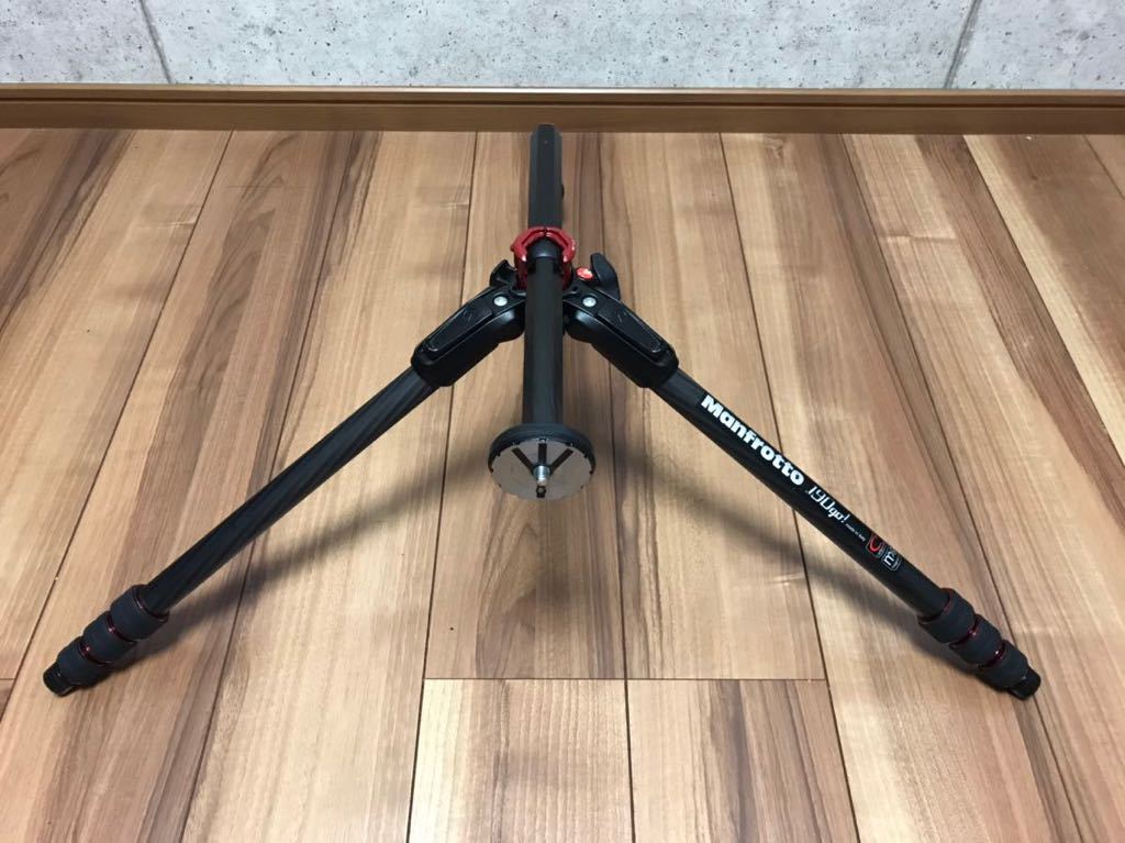 マンフロット Manfrotto 190GO! カーボン三脚 3WAY雲台セット