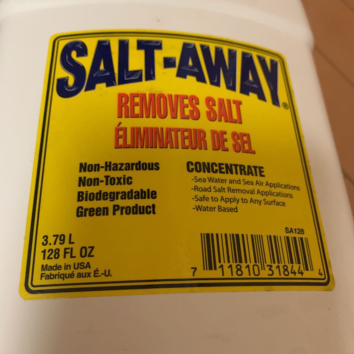 大人気，新品 大容量3784ml SALTAWAYソルトアウェイ塩害腐食防止剤原液釣り 塩害防止 錆び止め 希釈用フィッシング ダイビング ジェットスキー ボート(水上オートバイ用)｜売買されたオークション情報、yahoo 水上オートバイ用
