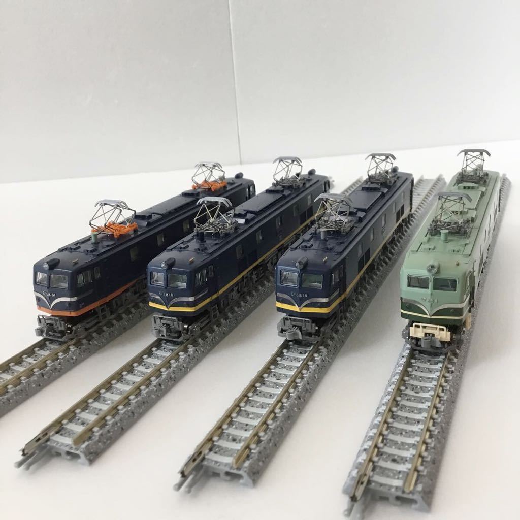 10-260 EF58 KATO 試験塗装機 試験塗装 40周年記念 4両セット N