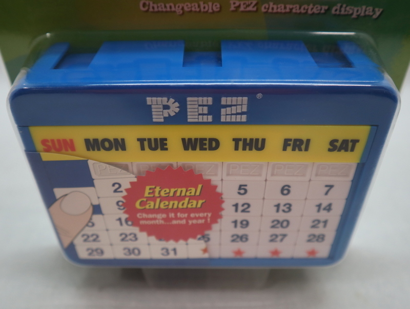 全国無料，定番】 【PEZ】ペッツ/万年/カレンダー/ブルー/未使用品/mt1945