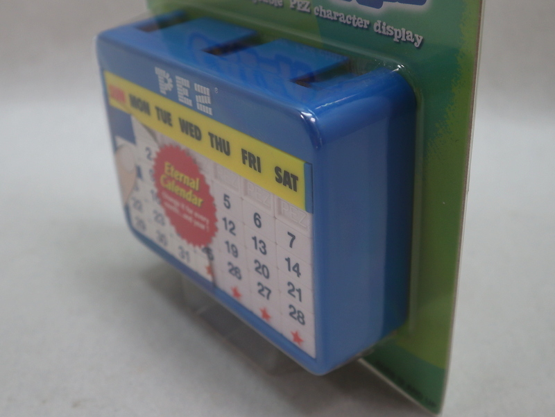 全国無料，定番】 【PEZ】ペッツ/万年/カレンダー/ブルー/未使用品/mt1945