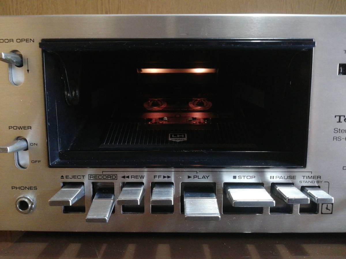 Technics RS-613U ステレオカセットデッキ テクニクス 通電のみ